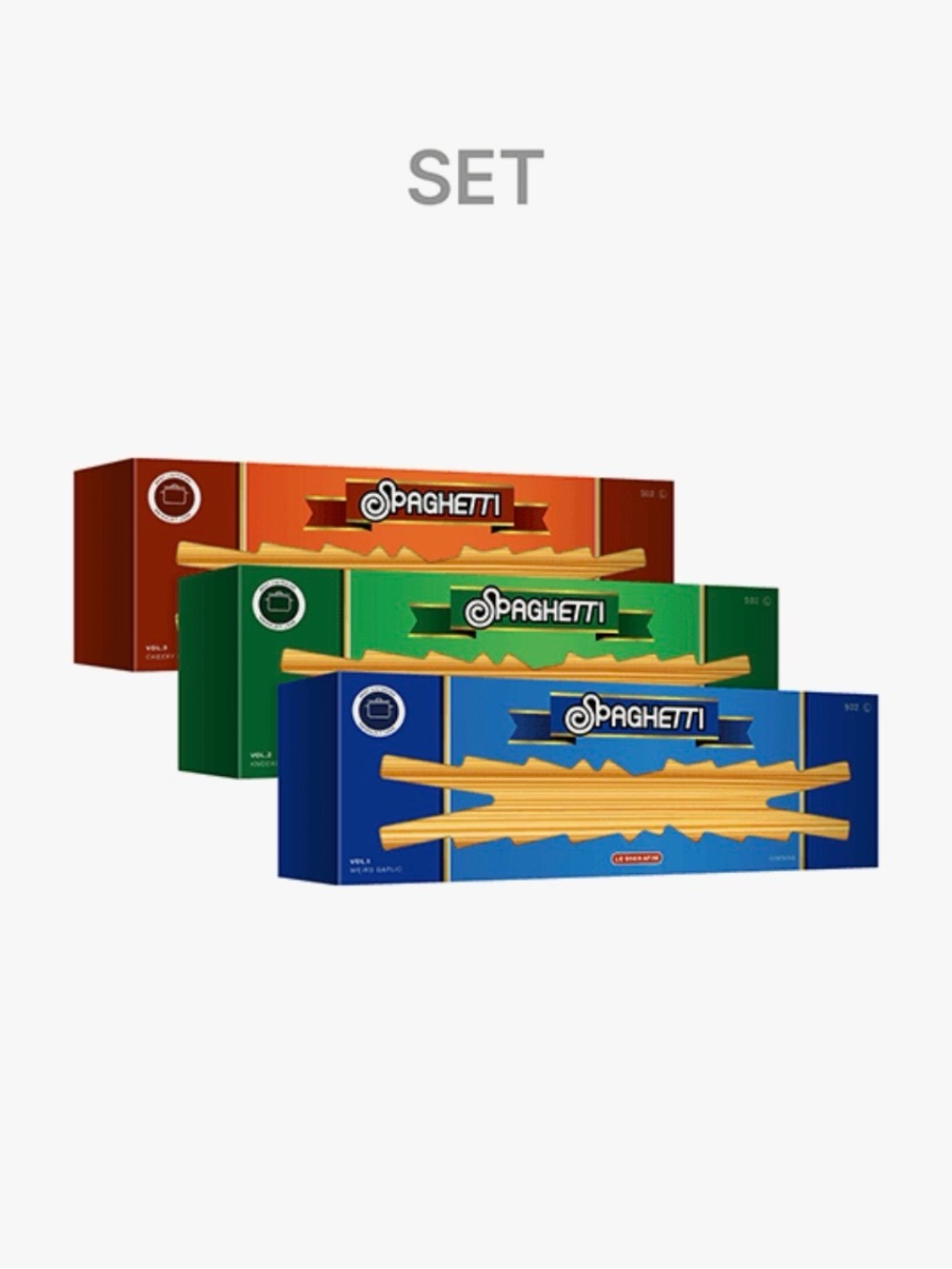 NEW Le Sserafim spaghetti album set